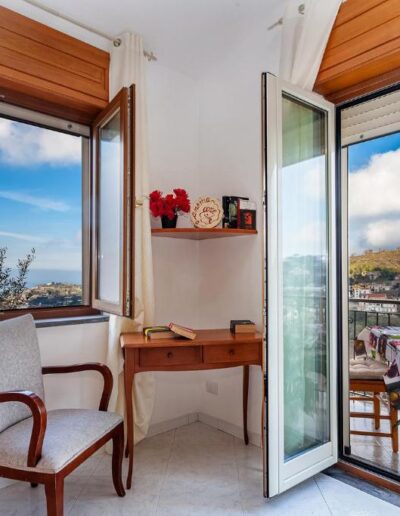 living area, il tiglio holiday home Massa Lubrense, Amalfi Coast, Italy